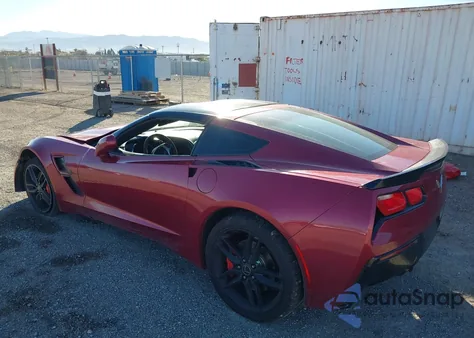 2015 Chevrolet Corvette Stingray Z51 from USA, damaged, VIN 1G1YK2D72F5120581